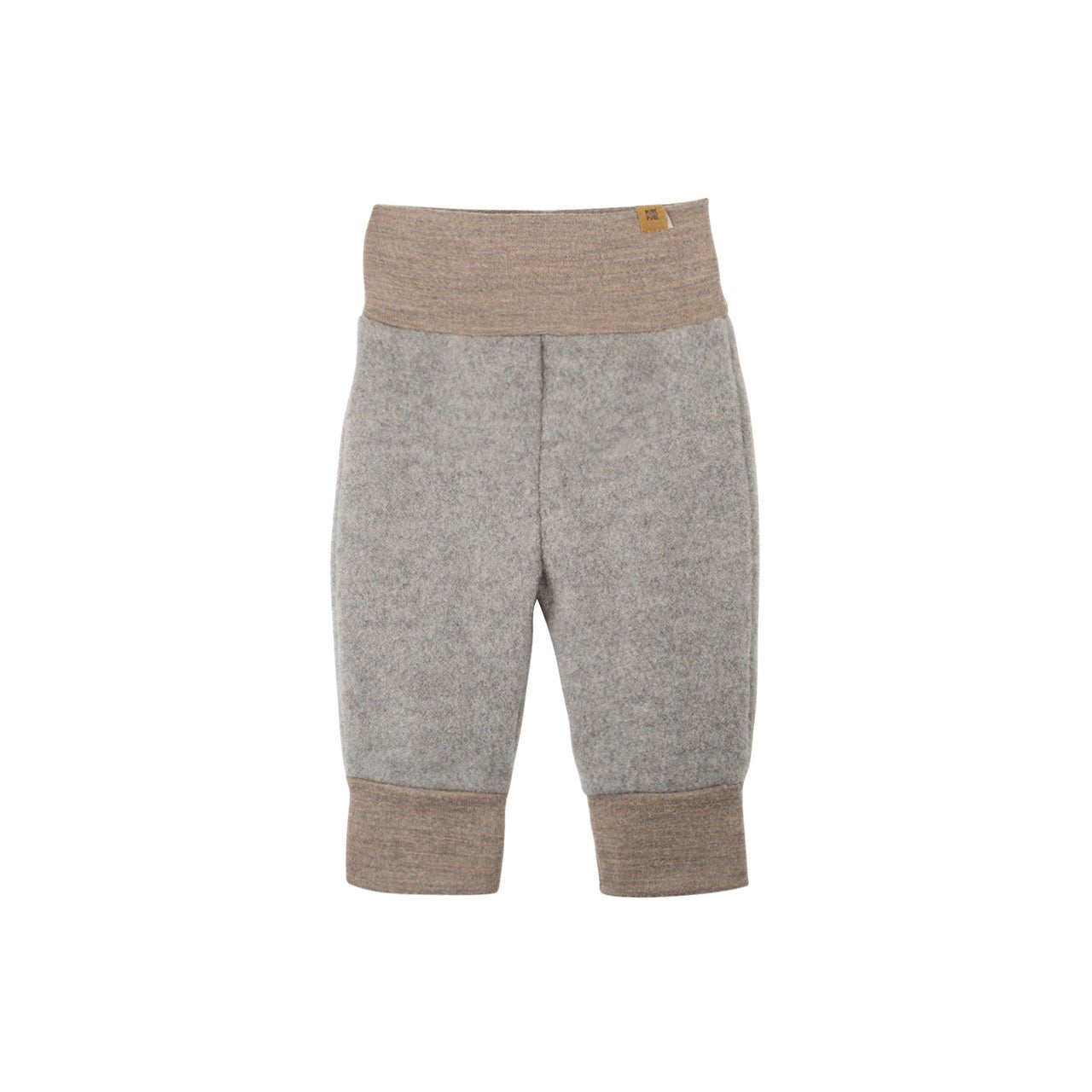 PurePure Hose Wollfleece - Moonrock - Familienbande