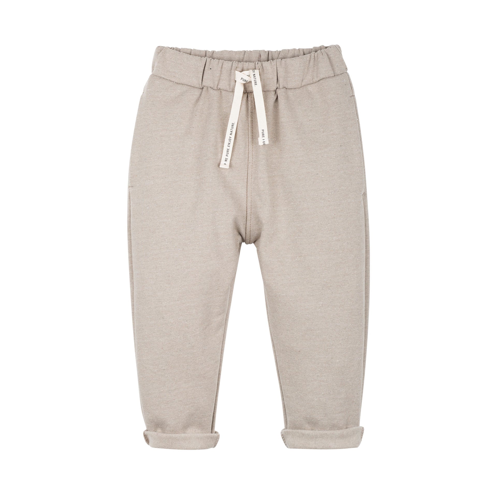 PurePure Jogginghose recycelt - beige Familienbande
