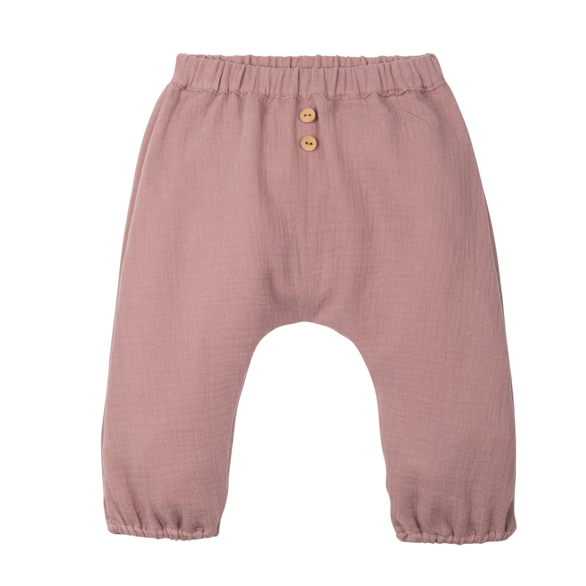 PurePure Mini-Hose lang Musselin - Pink Clay - Familienbande