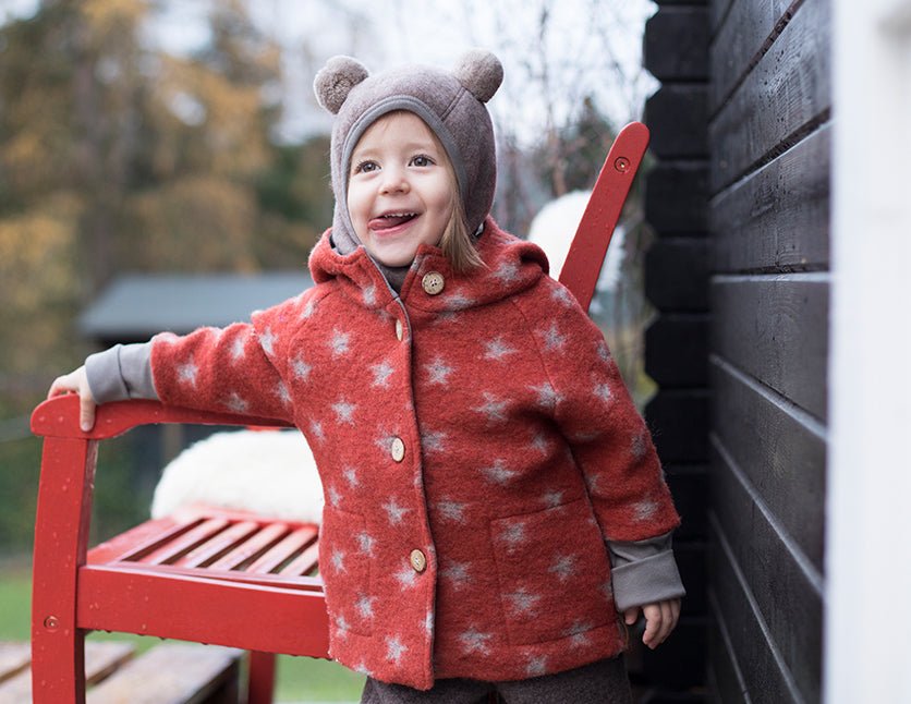 PurePure Mini-Schlupfmütze - Mauve - Familienbande