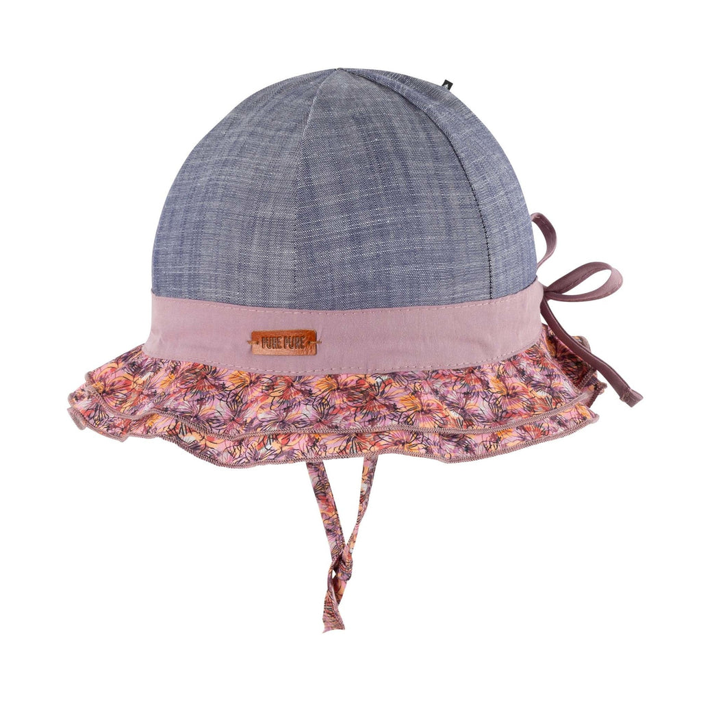 PurePure Sonnenhut Flapper - berry/faded rose - Familienbande