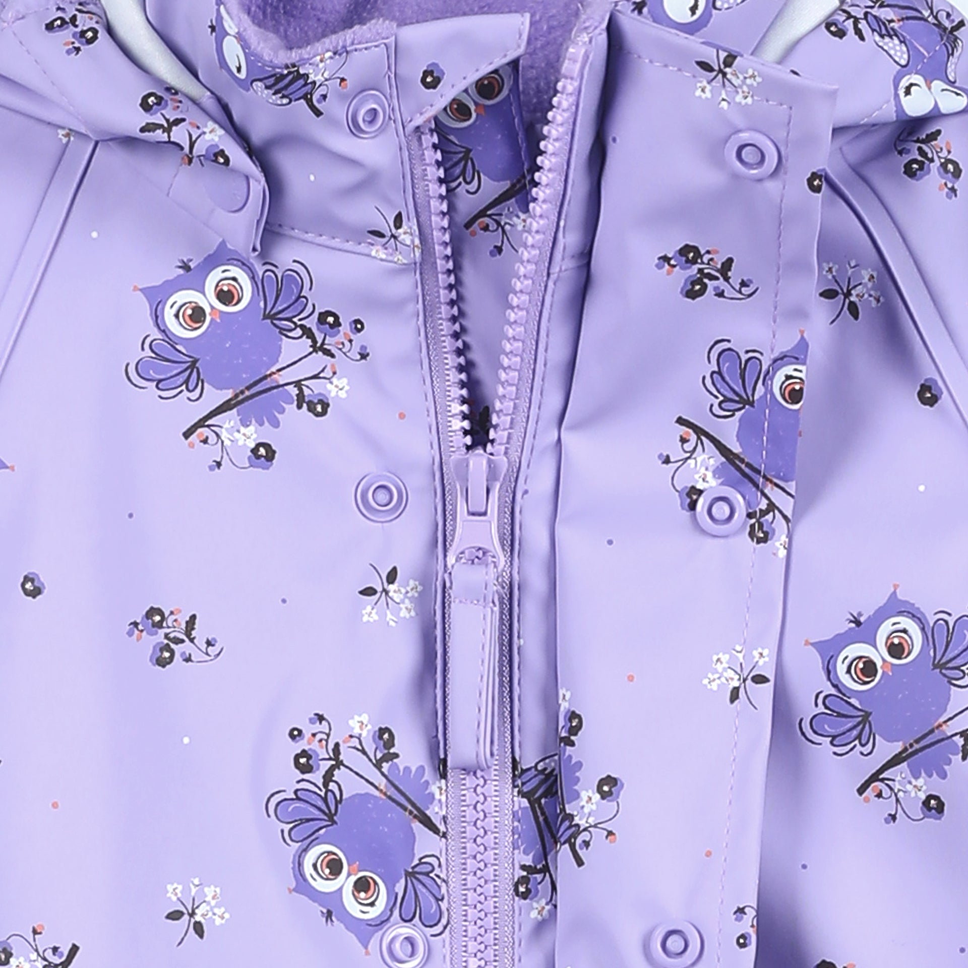 Regenoverall CeLaVi - Purple Rose -. Eulen - Familienbande