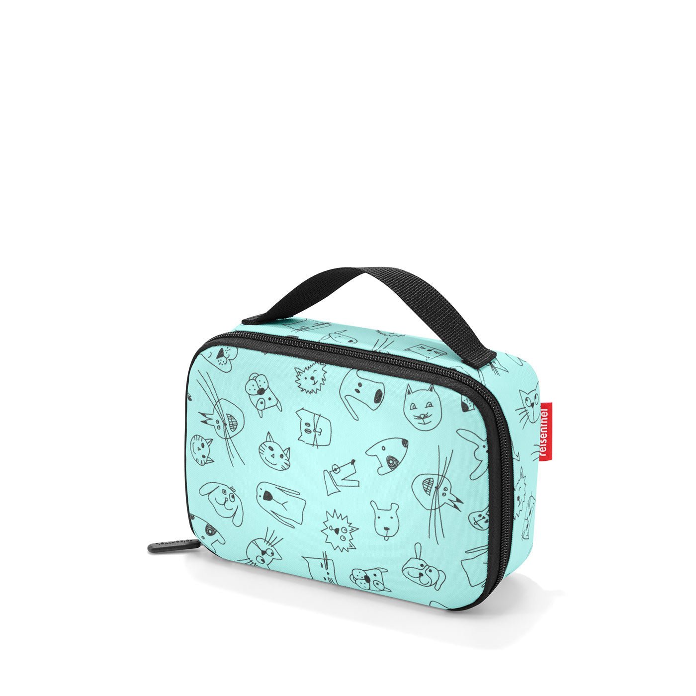 Reisenthel Lunchbox thermocase - cats & dogs mint - Familienbande