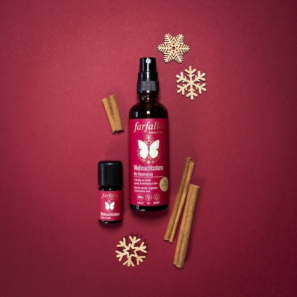 Farfalla Weihnachtsstern Bio-Raumspray 75ml - Familienbande - sonett