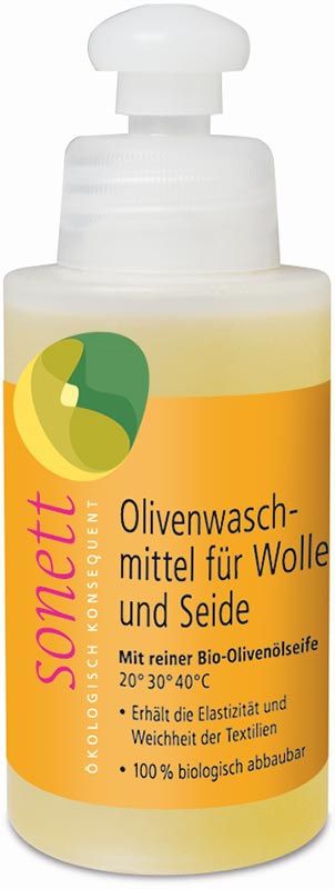 Sonett Olivenwaschmittel Wolle/Seide 120 ml - Familienbande