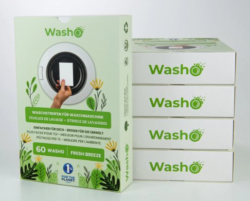 Washo Waschstreifen "Fresh Breeze"- 60 Stück - Familienbande