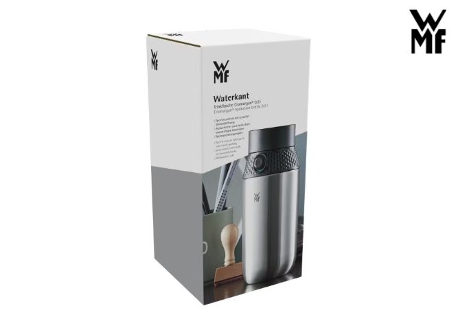 WMF Trinkflasche WK 0.5l - Edelstahl, Sportverschluss wmf